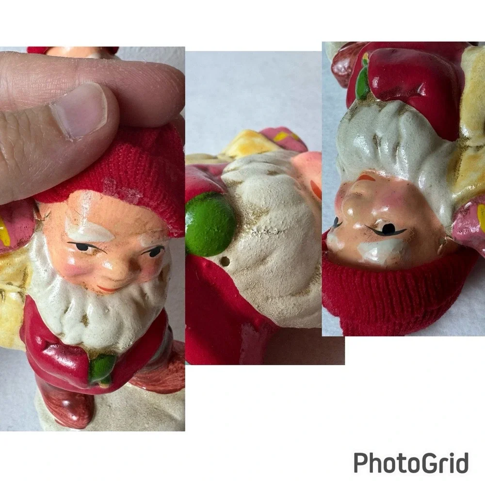 Vintage‎ Lot Of 3 Coast Orient Trading Christmas Elf Figures Santa Elves Gnomes